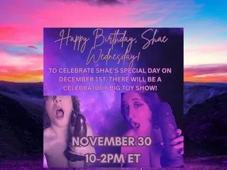 ShaeWednesday from Streamate